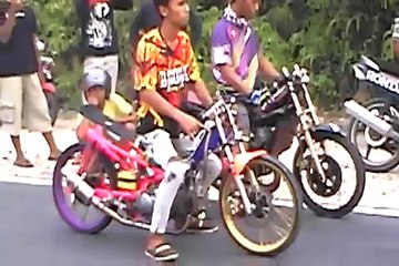 DRAG BIKE Ninja vs Jupiter Z