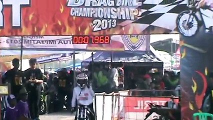 Bisnis Motor - Drag Bike Ninja Jungkir Balik