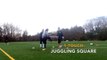 3 Person Soccer Juggling Square | Technical Training with Kris Ward | YFutbol