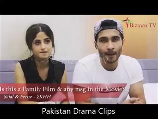 Feroz Khan Gets An-gry on Question  Relationship with Sajal Ali