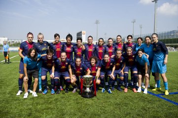 Los primeros partidos de Liga del Barça Femenino en casa