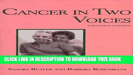 [PDF] Cancer in Two Voices Full Online