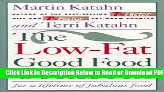 [Get] THe Low-Fat Good Food Cookbook Popular Online
