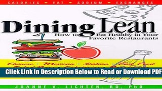 [Get] Dining Lean Popular New