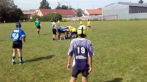 Ragby turnaj České Budějovice RK Petrovice vs Říčany A | 4.9.2016 | kategorie u12
