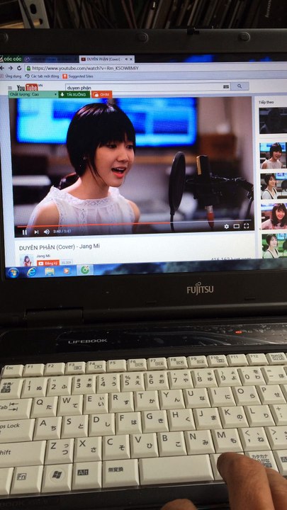 kiểm tra âm thanh laptop bằng kênh youtube bài nhạc Duyên Phận -Dịch vụ sửa máy vi tính tại nhà