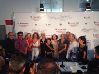 Fátima Baeza en la presentación del Festival Internacional de Cine de la Cañada Real 16 kilómetros 003