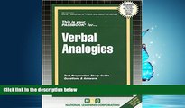 Enjoyed Read VERBAL ANALOGIES (General Aptitude and Abilities Series) (Passbooks) (Passbooks for