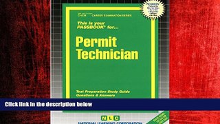 Enjoyed Read Permit Technician (Passbooks)
