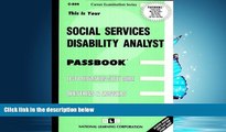 Online eBook Social Services Disability Analyst(Passbooks) (Career Examination Passbooks)