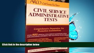 Choose Book Civil Service Administrative Tests