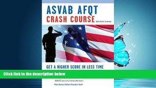 Pdf Online ASVAB AFQT Crash Course (Military (ASVAB) Test Preparation)