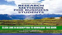 [PDF] Research Methods for Business Students Full Collection