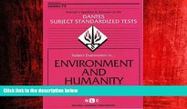 Choose Book DSST Environment and Humanity (Passbooks) (DANTES SUBJECT STANDARDIZED TESTS (DANTES))