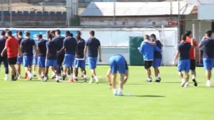 Trabzonspor'da Neşeli Antrenman