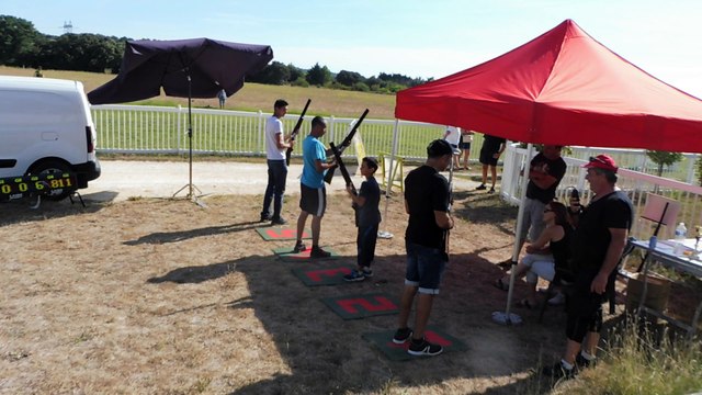 2016 Ball trap laser tir de dos