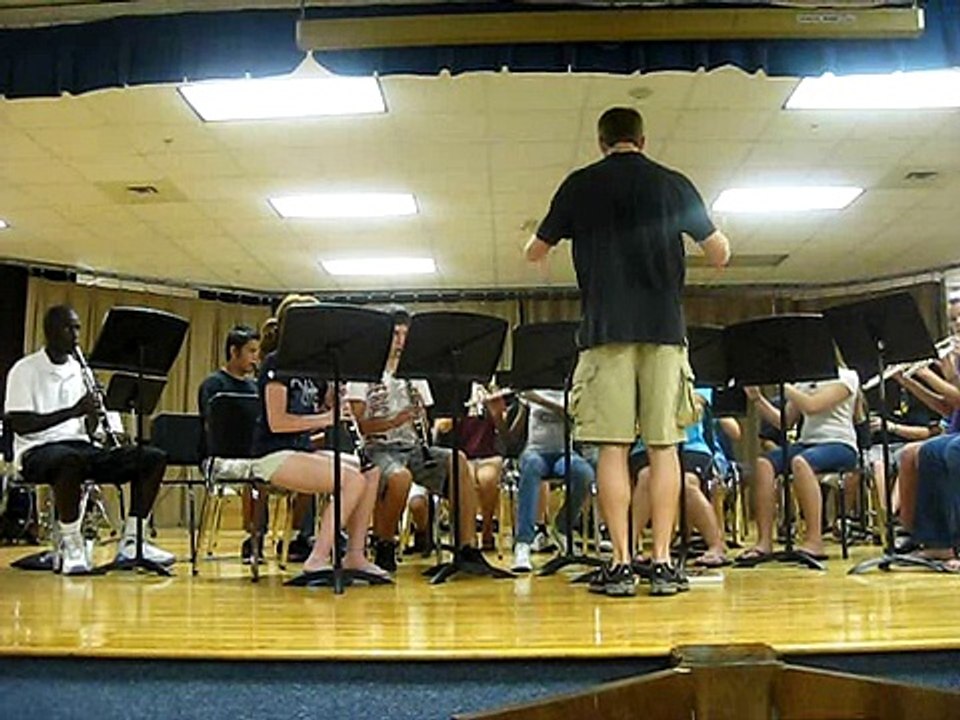 Reuben's Summer Band Concert, 6-29-10, "Cartoon Symphony"