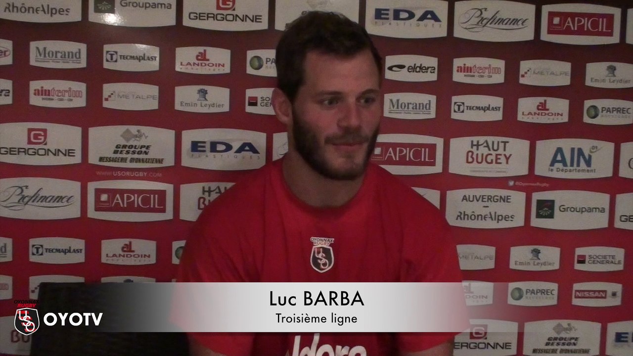 Point presse avant Oyonnax / Colomiers - 3ème journée ProD2