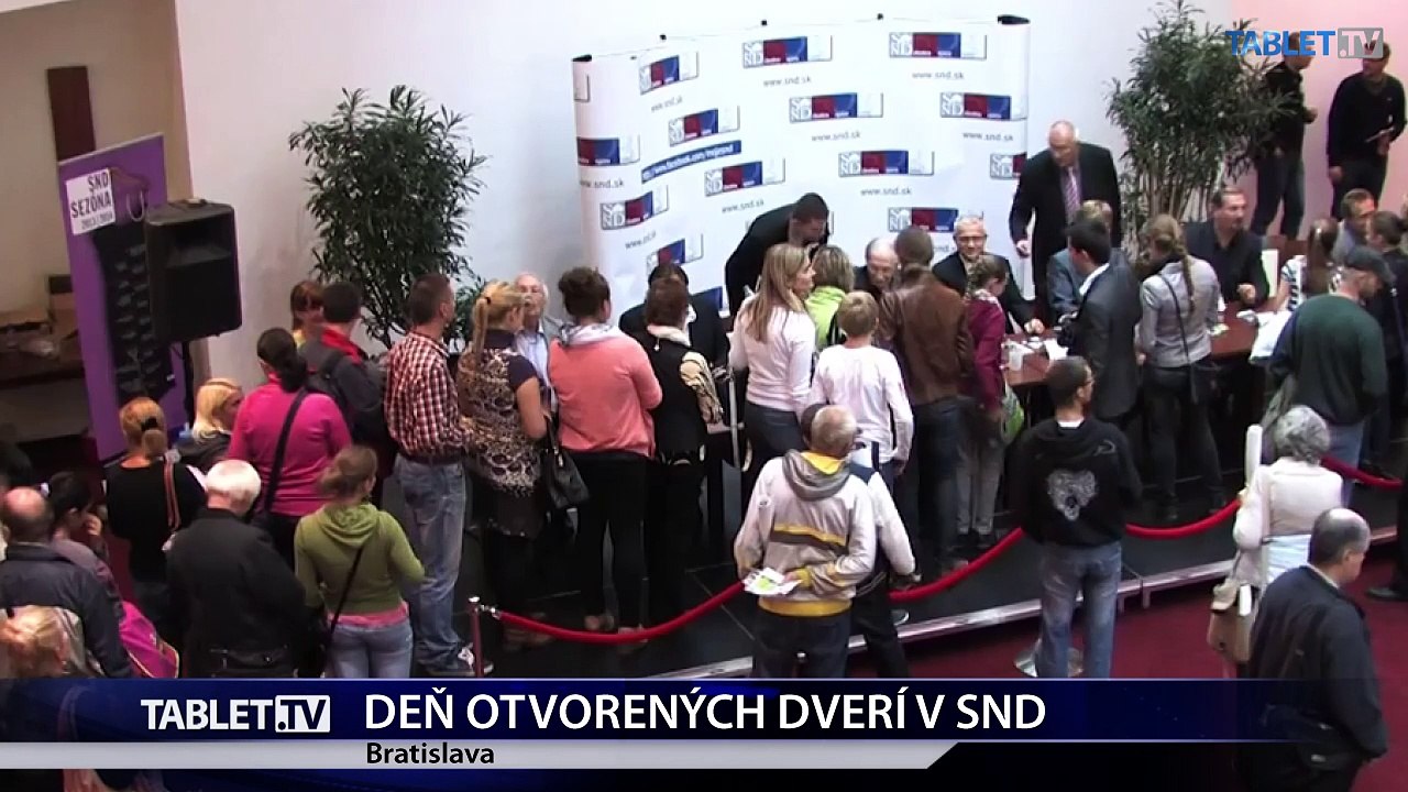 Slovenské národné divadlo pripravuje Deň otvorených dverí
