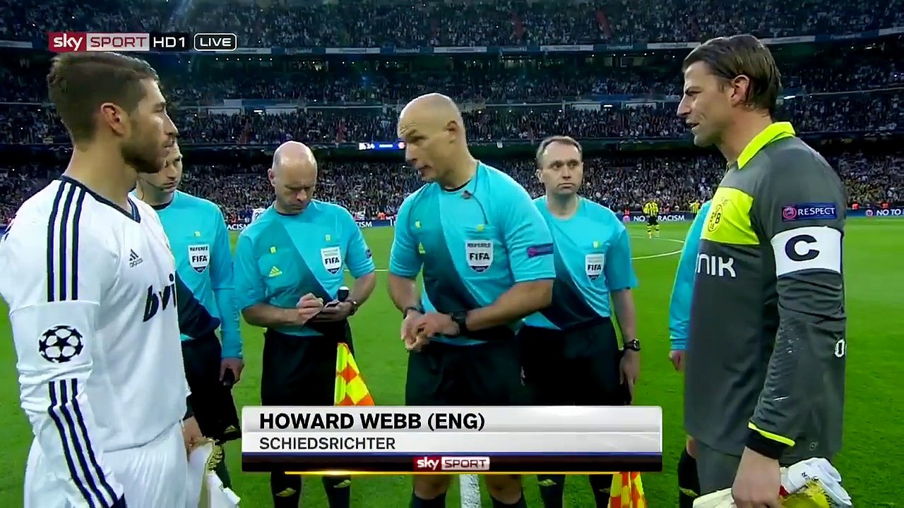 Real Madrid vs Dortmund 2-0 Highlights (UCL) 2012-13