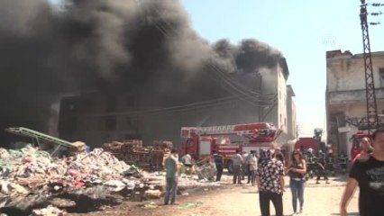 İmalathanede Yangın