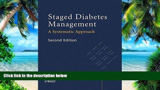 Big Deals  Staged Diabetes Management: A Systematic Approach  Best Seller Books Best Seller