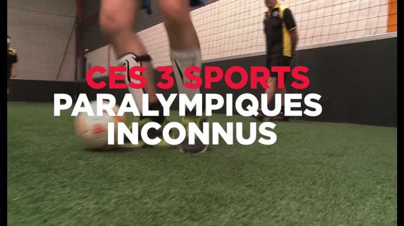 Ces 3 sports paralympiques qu'on ne connaît pas