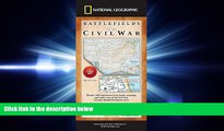different   Battlefields of the Civil War Map