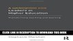 [PDF] A Handbook for Leaders in Higher Education: Transforming teaching and learning Full Colection