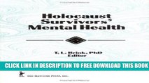 Collection Book Holocaust Survivors  Mental Health