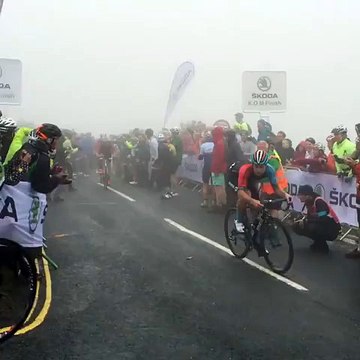 Bradley Wiggins imite Chris Froome