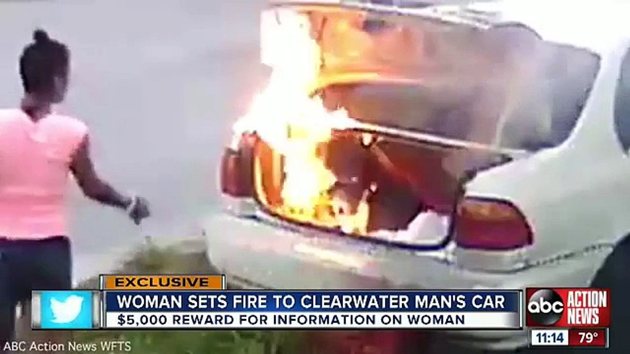 Une femme met le feu à la voiture de son ex-copain mais s'est trompé de voiture...