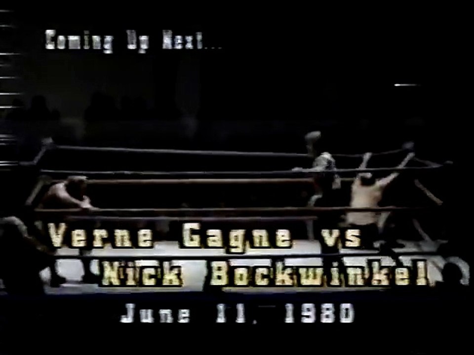 Nick Bockwinkel vs. Verne Gagne, 11/6/80
