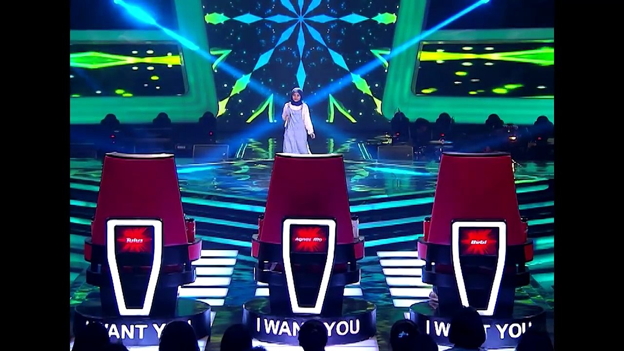 Rachel "The Show" I The Blind Auditions I The Voice Kids Indonesia GlobalTV 2016