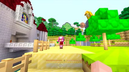 Minecraft Wii U - Super Mario Series - Toadette Kidnapped! [80]