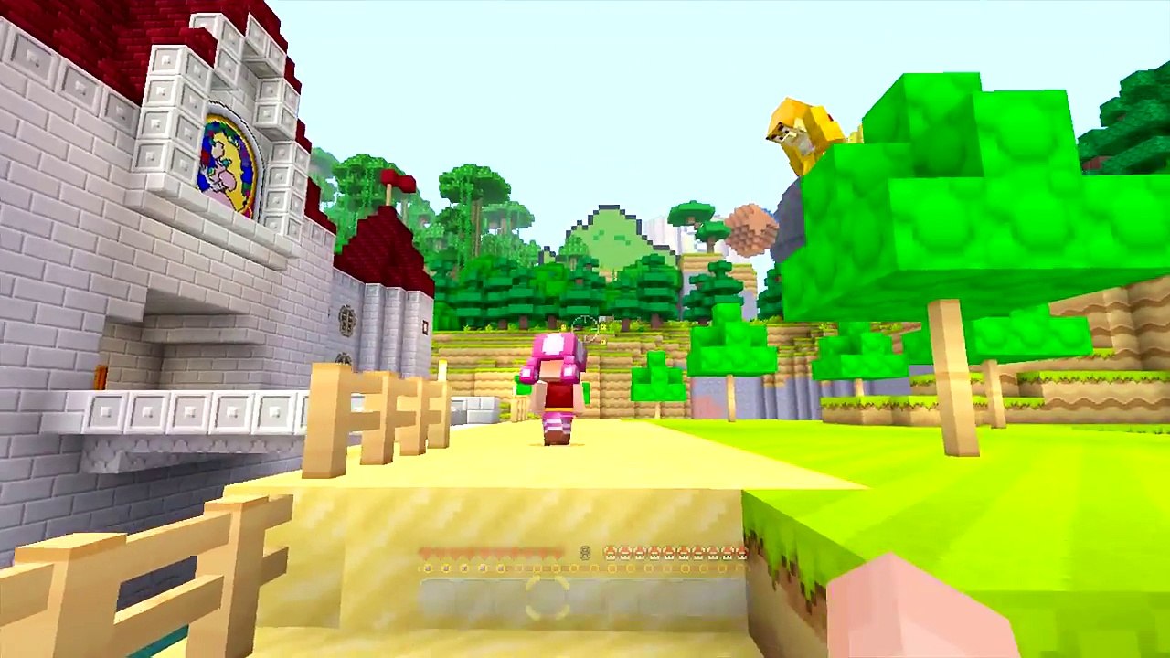 Minecraft Wii U - Super Mario Series - Toadette Kidnapped! [80]