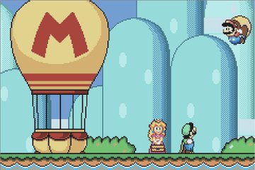 Super Mario World - Introduction Clip (GBA)