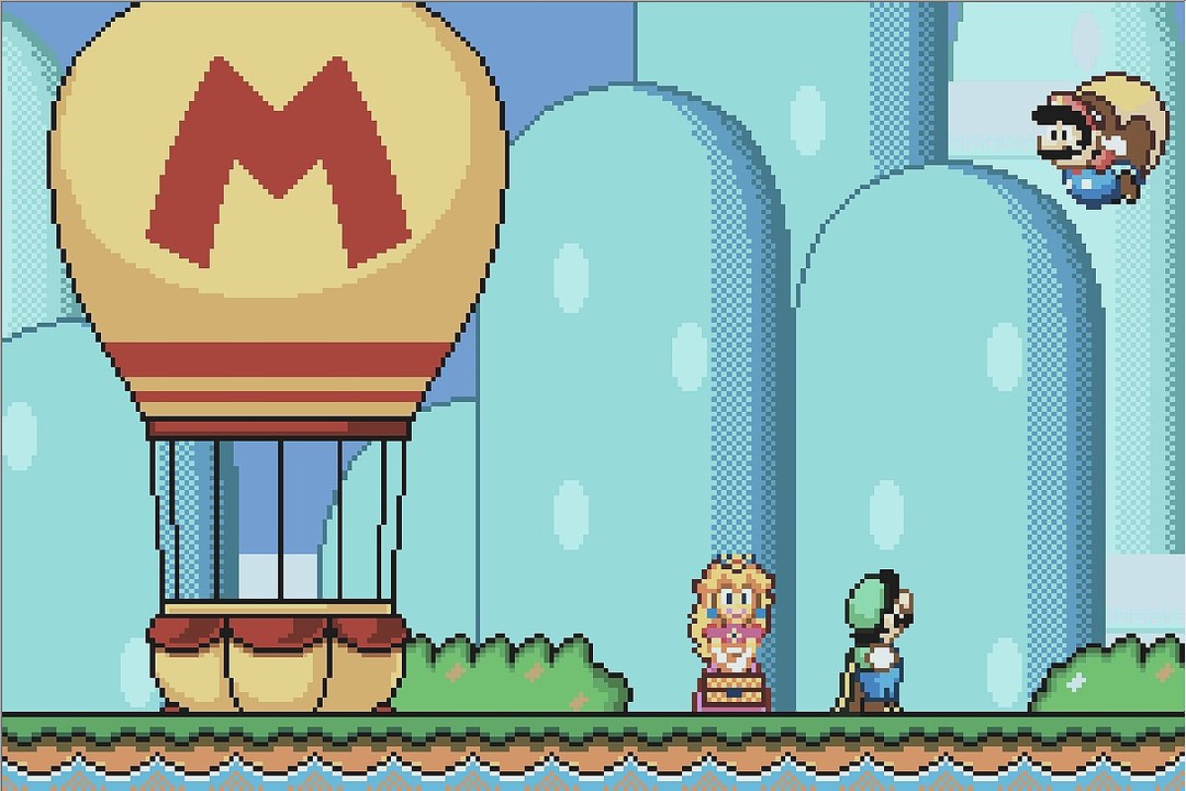 Super Mario World - Introduction Clip (GBA)