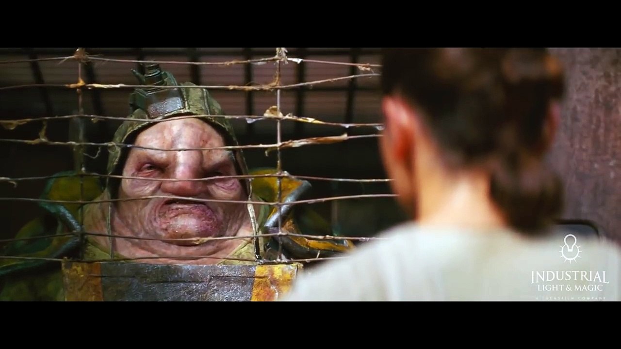 Star Wars 7 avant et après les effets spéciaux