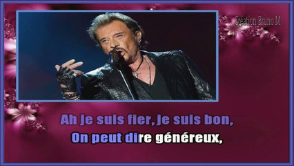 Karaoké♫ Johnny Hallyday Autoportrait