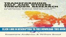 New Book Transforming Self and Others through Research: Transpersonal Research Methods and Skills