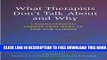 Collection Book What Therapists Don t Talk About and Why: Understanding Taboos That Hurt Us And