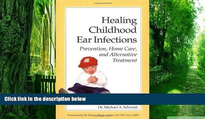 Big Deals  Healing Childhood Ear Infections: Prevention, Home Care, and Alternative Treatment