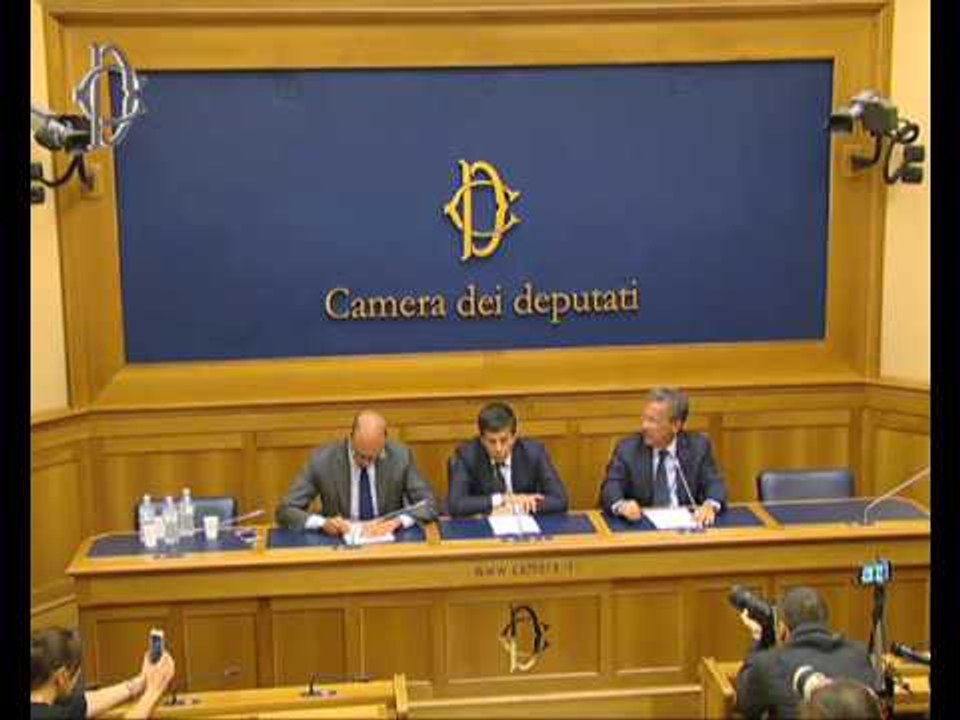 Roma - Conferenza stampa di Maurizio Lupi (07.09.16)