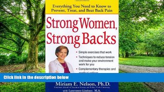 Big Deals  Strong Women, Strong Backs: Everything You Need to Know to Prevent, Treat, and Beat