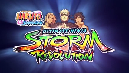 Naruto Shippuden Storm Revolution -Hashirama vs Madara Team Jutsu+Naruto & Hinato  (Gameplay Scans)