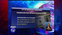 Reacción empresarial ante ley de incentivos tributarios