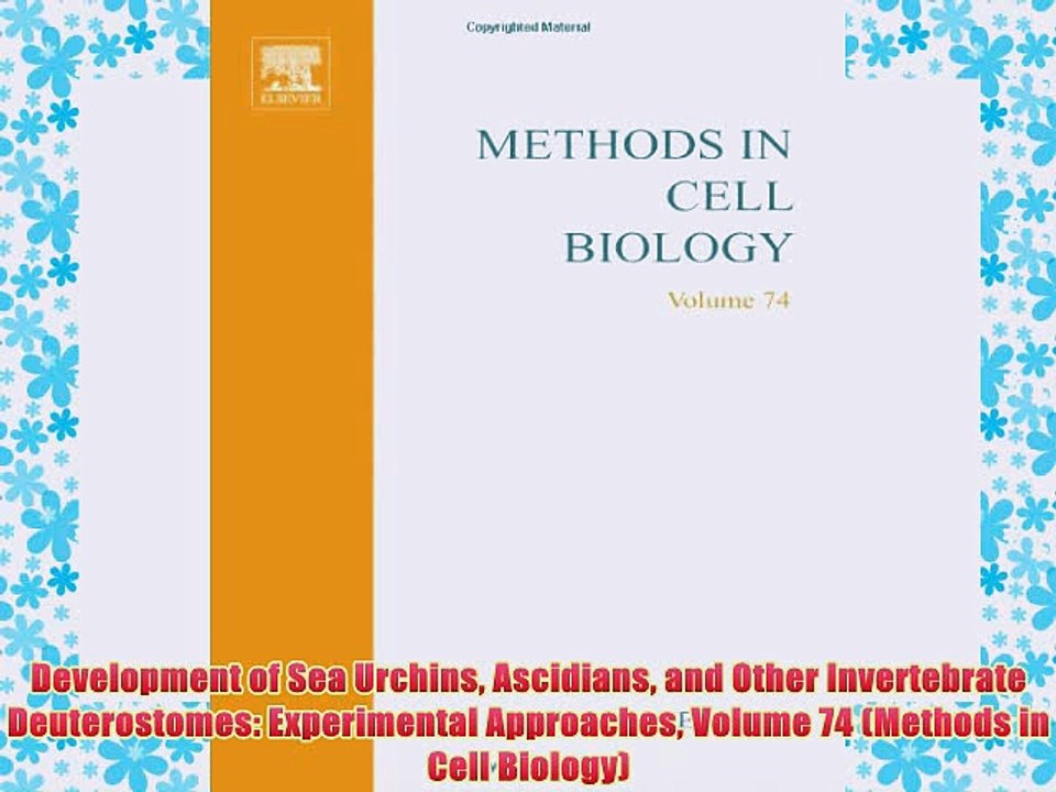 [PDF] Development of Sea Urchins Ascidians and Other Invertebrate Deuterostomes: Experimental