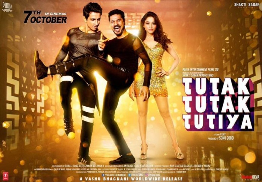 Tutak Tutak Tutiya TEASER - Prabhudeva - Sonu Sood  - Tamannaah