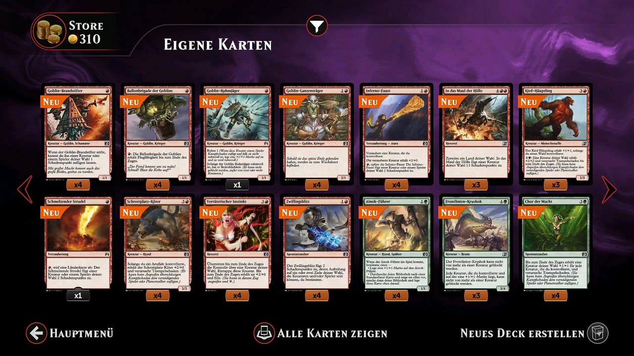 Magic Duels neue Karten